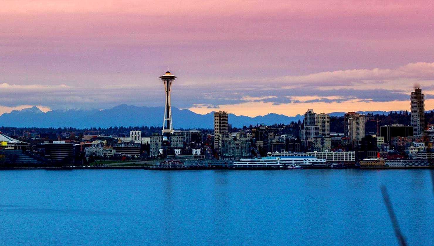 Seattle is a safe city for trans folk. | waterfront shown.