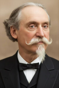 Dr. Charles Michel, MD (1832–1913) - American ophthalmologist. (Image enhanced by Google Gemini.)